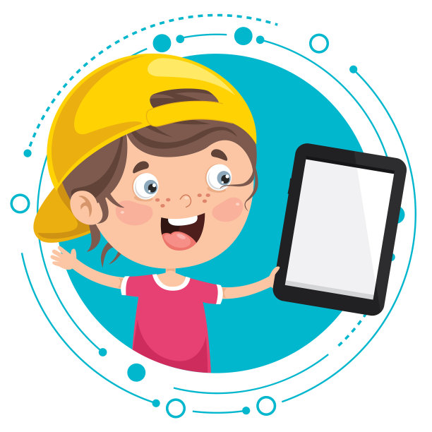 孩子使用技术图片下载