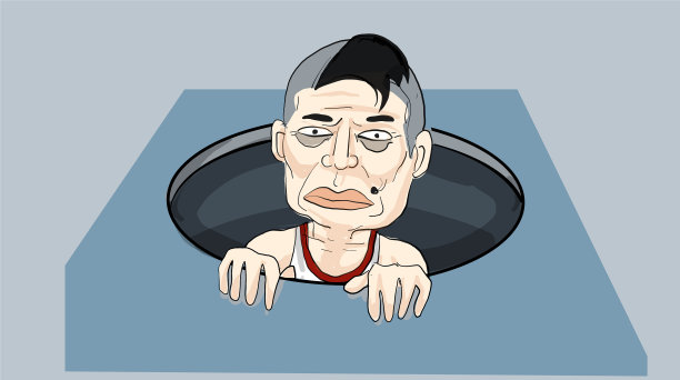 人从洞中露出脸来图片下载