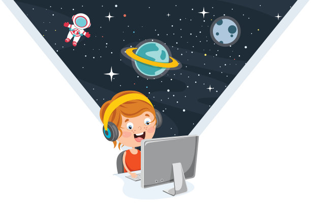 孩子使用技术图片下载