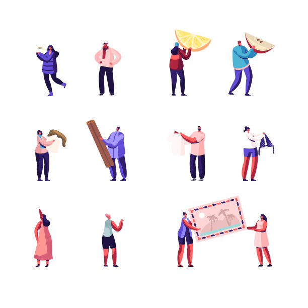 设定男性和女性角色喝热饮图片下载