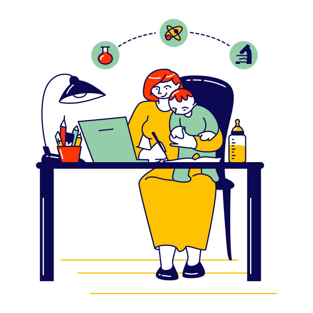 女性角色用小狒狒的手坐着图片下载