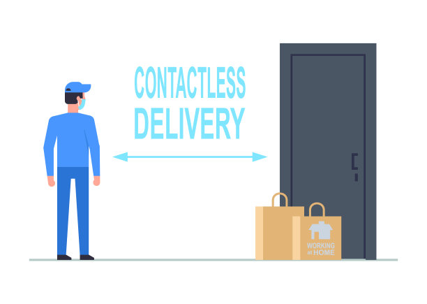 非接触式交付图片下载