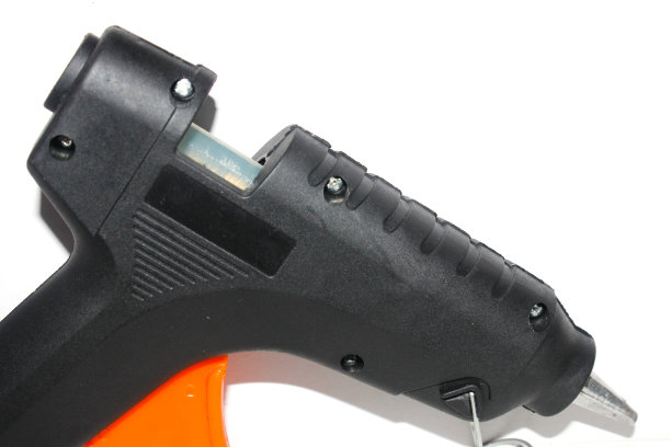 一张白色背景的胶枪图片图片下载