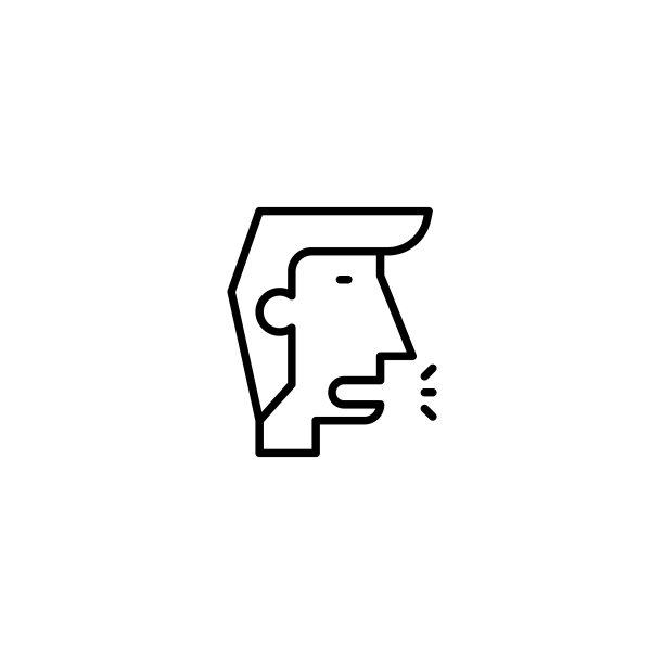 人的咳嗽图标图片下载
