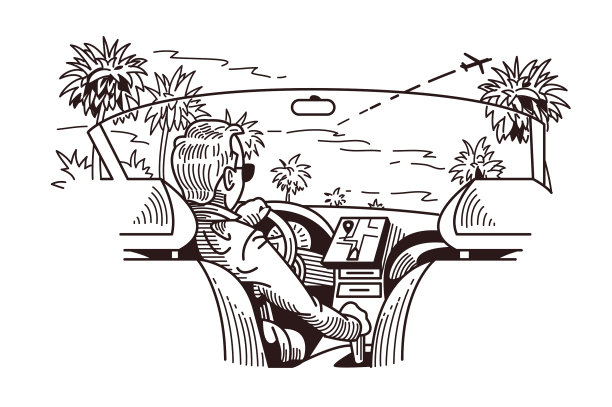 汽车驾驶室视图图片下载