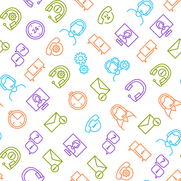 支持服务细线无缝模式图片下载