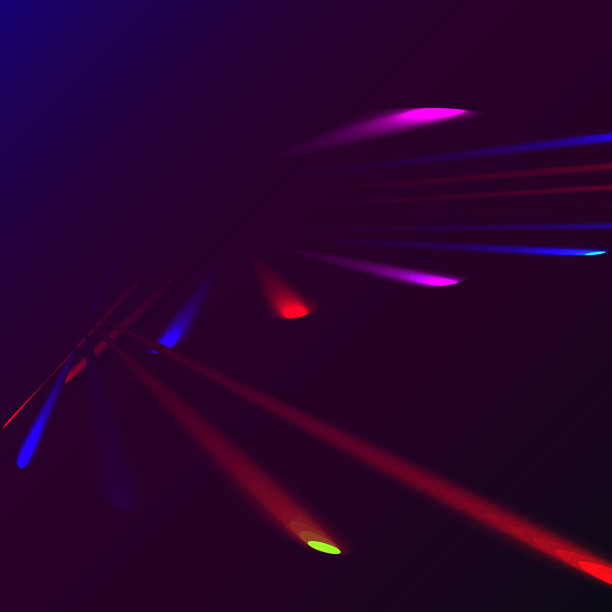 五彩抽象的魔力电力图片下载