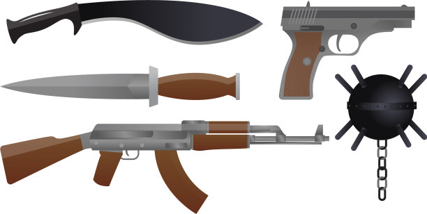 设置军事武器和枪支杀人图片下载
