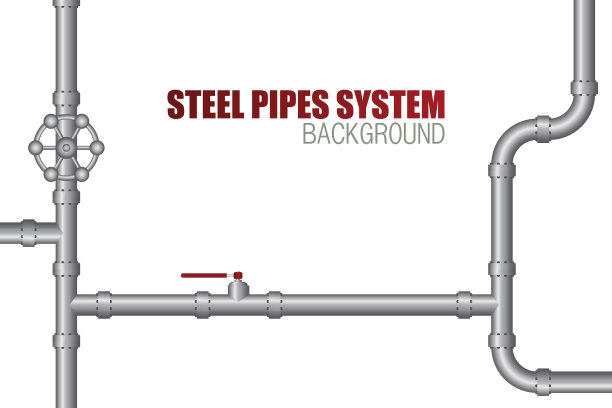 钢管系统背景图片下载
