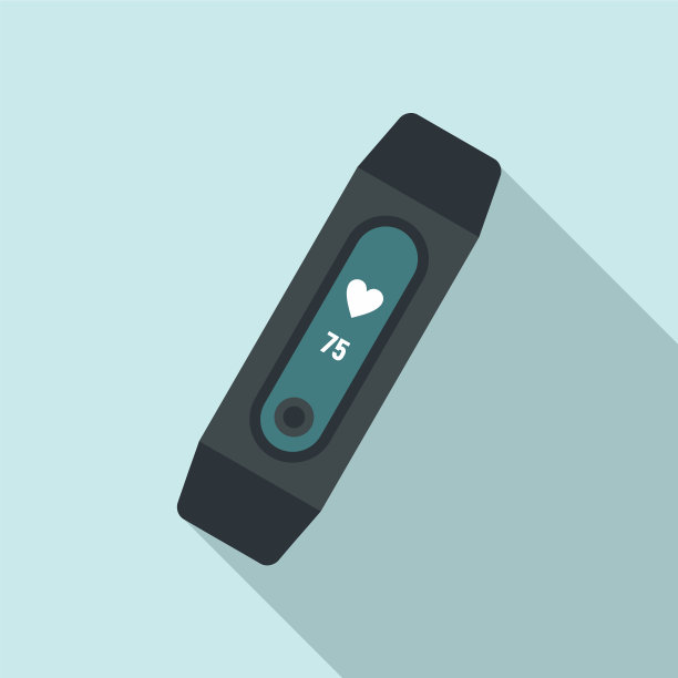 智能手链图标扁平化风格图片下载