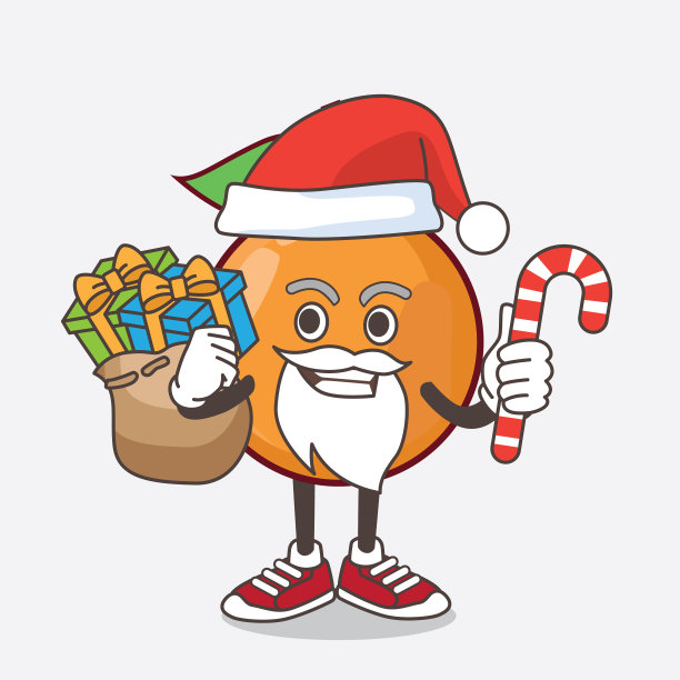 柑橘水果卡通吉祥物人物图片下载