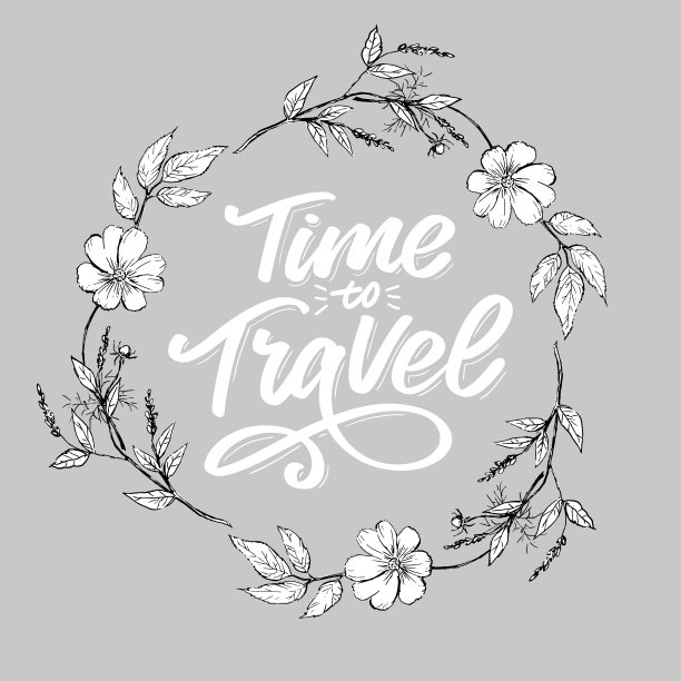 旅行生活方式灵感语录刻字。动机排版。书法平面设计元素。旧的方法不能打开新的大门。让我们去探索。每张图片都有一个故事图片下载