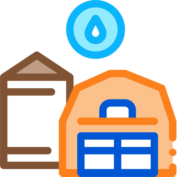 农场供水图标概要图片下载