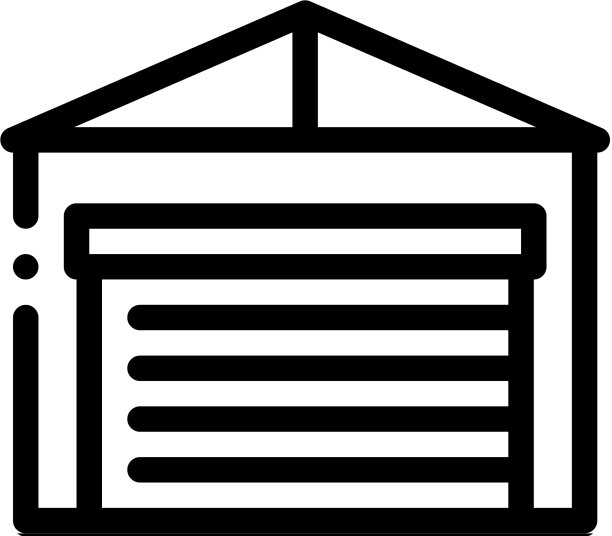 停车场关闭图标轮廓图片下载
