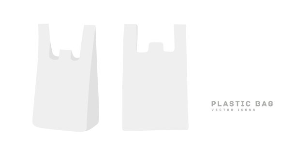 购物袋，塑料袋，插图材料图片下载