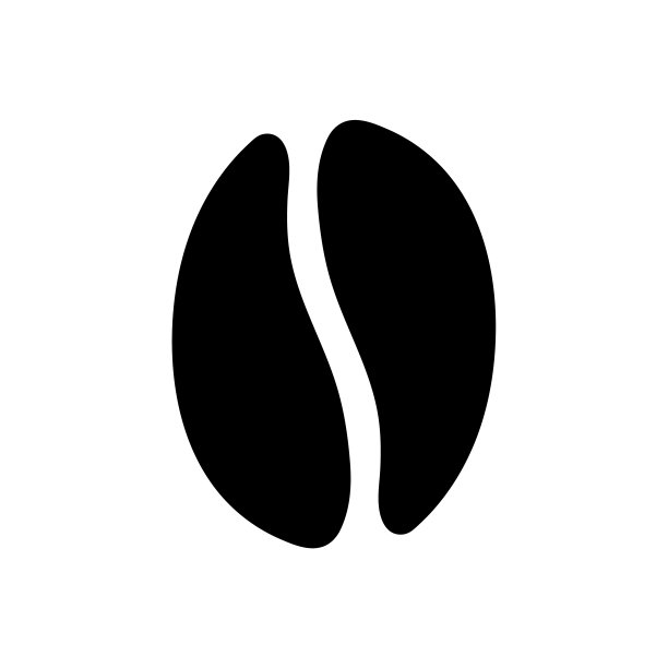 咖啡图标，咖啡店标志孤立在白色背景图片下载