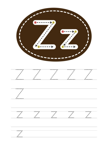 学习写信。一套用于儿童发展和教育的练习中的实用手册。用英语字母写一个字母。矢量插图。图片下载