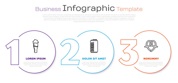 啤酒，啤酒罐和椒盐卷饼。业务信息模板。向量图片下载