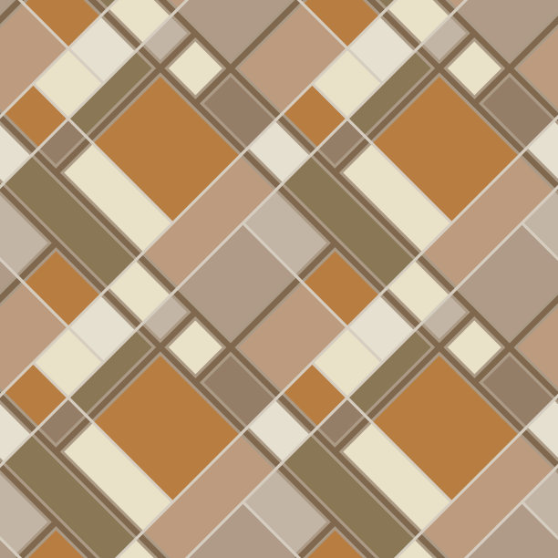 莫赛克3-5格无缝图案。图片下载