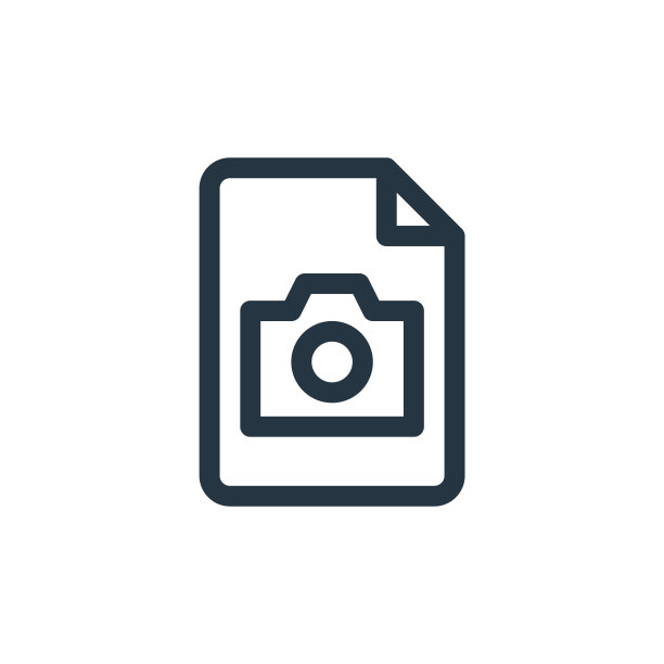 照片矢量图标孤立的白色背景。轮廓，细线照片图标，用于网站设计和手机，应用程序开发。细线照片轮廓图标矢量插图。图片下载