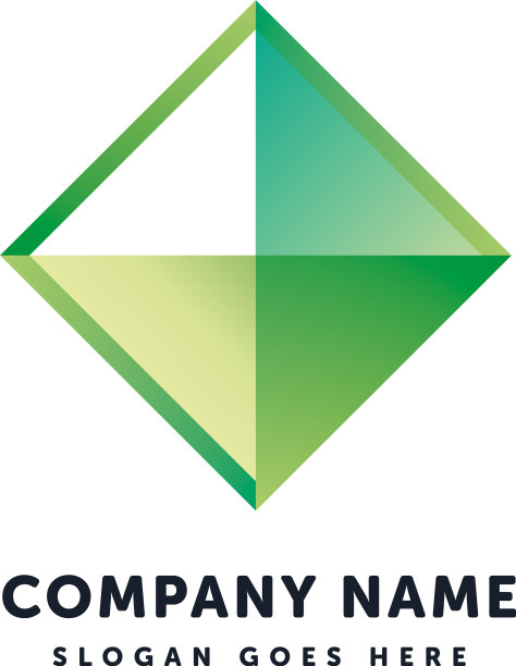 金字塔广场标志创意抽象图标标志图片下载