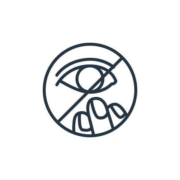 眼睛矢量图标孤立在白色背景。轮廓，细线眼图标，用于网站设计和移动，应用程序开发。细线眼睛轮廓图标矢量插图。图片下载