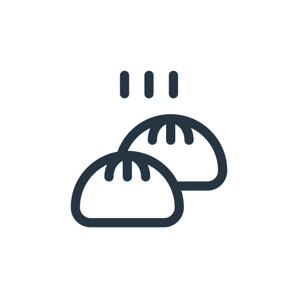 包子矢量图标孤立在白色背景。轮廓、细线包子图标用于网站设计和手机、应用程序开发。细线包子轮廓图标矢量插图。图片下载