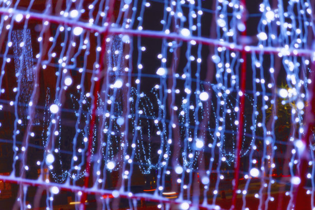 背景，新年的杰兰大街上图片下载