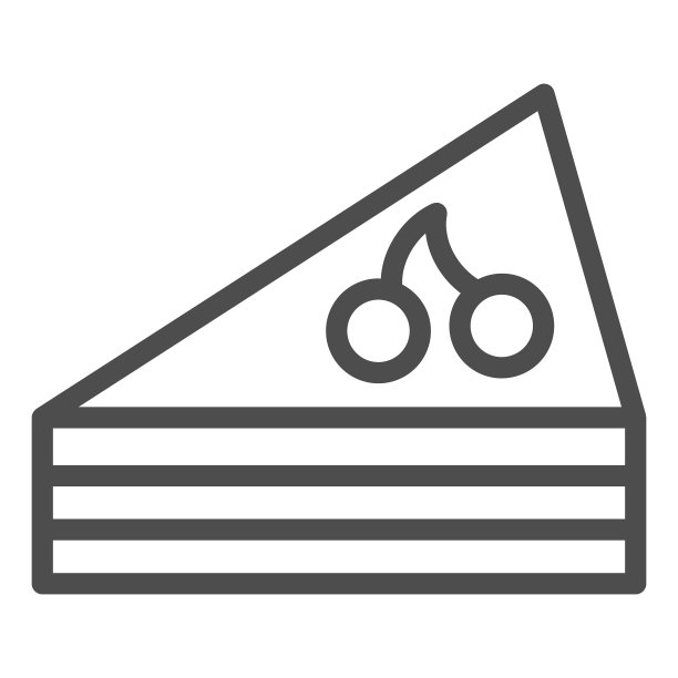 蛋糕线图标块生日蛋糕图片下载