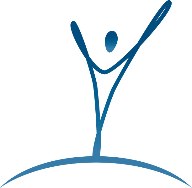 成功目标毕业生抽象商业标志图片下载