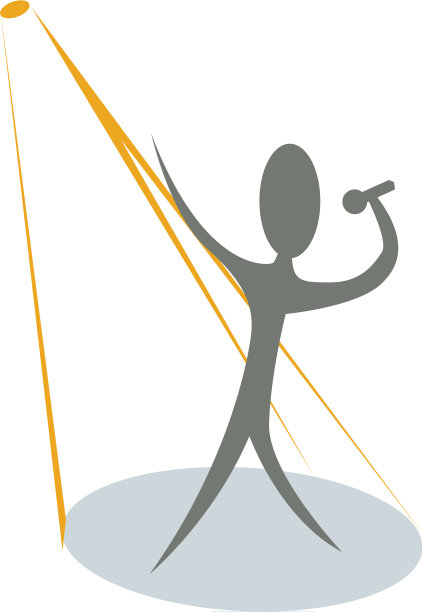 青年歌手标志设计图片下载