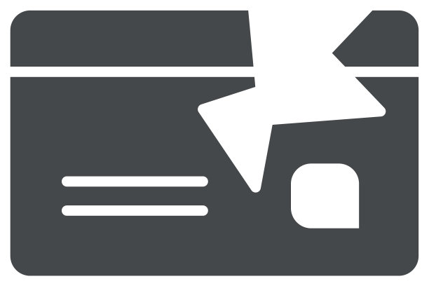 经济衰退的概念打破了信用卡图片下载