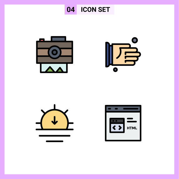 第四组填充线和平色标志图片下载