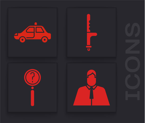 设律师、律师、法学家、警车和闪光器图片下载