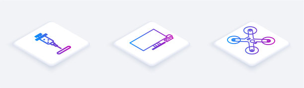 设置等距线注射器智能电视和无人机图片下载