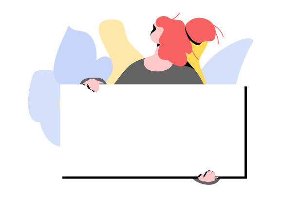 带有海报的女性角色图片下载