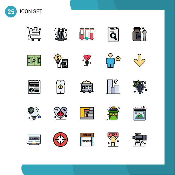 移动界面填充线平面颜色设置25图片下载