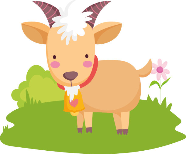 羊花草农场动物卡通图片下载