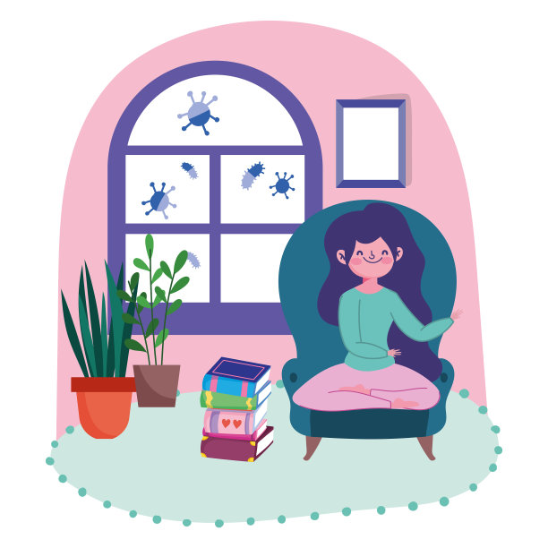 待在家里的年轻女子坐在椅子上一堆图片下载