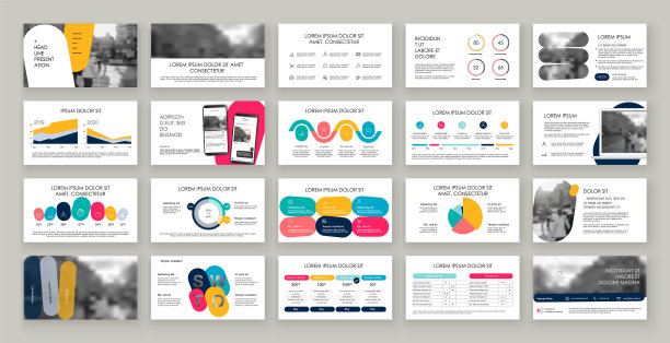 蓝色表示模板元素上的白色图片下载