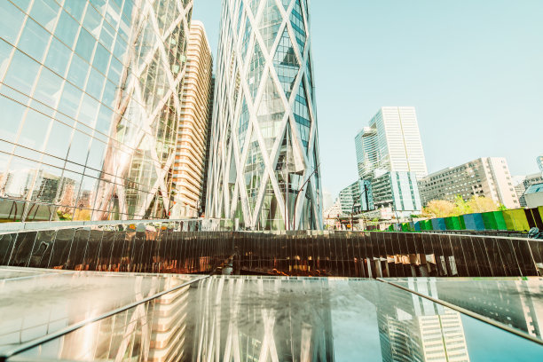 巴黎拉德芳斯的摩天大楼图片下载