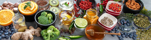 刺激免疫和保护病毒的健康产品。图片下载