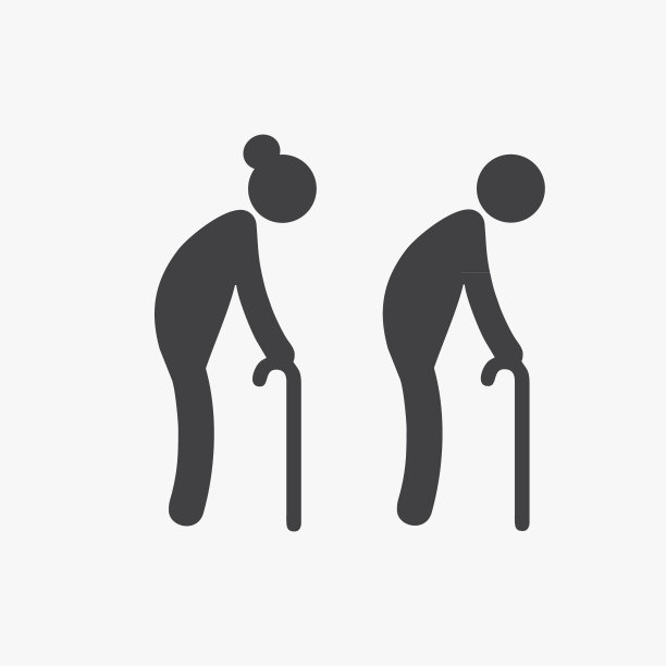 长者符号矢量插图eps10图片下载