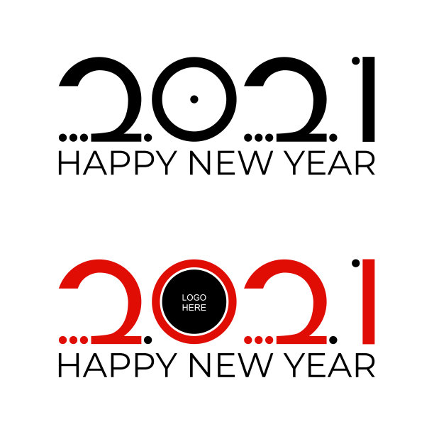 抽象艺术黑色和红色数字2021。圣诞快乐和新年快乐庆祝卡，海报或横幅模板。矢量插图。日历未来标识封面设计。图片下载