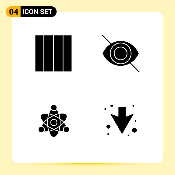 组4现代固体符号设置为网格下来图片下载