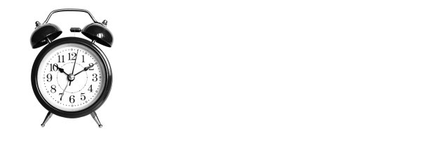 黑色圆形模拟闹钟隔离在白色背景上。10:10。呈黑灰色图片下载