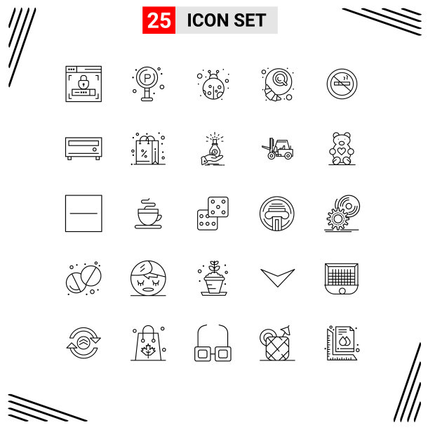 用户界面线装现代标识和图片下载