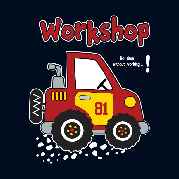 向量的车说明图片下载