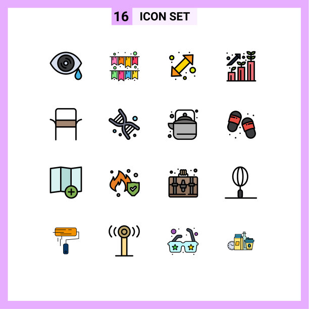 平色填充线包16通用图片下载