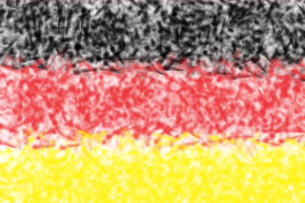 德国国旗的复古外观图片下载